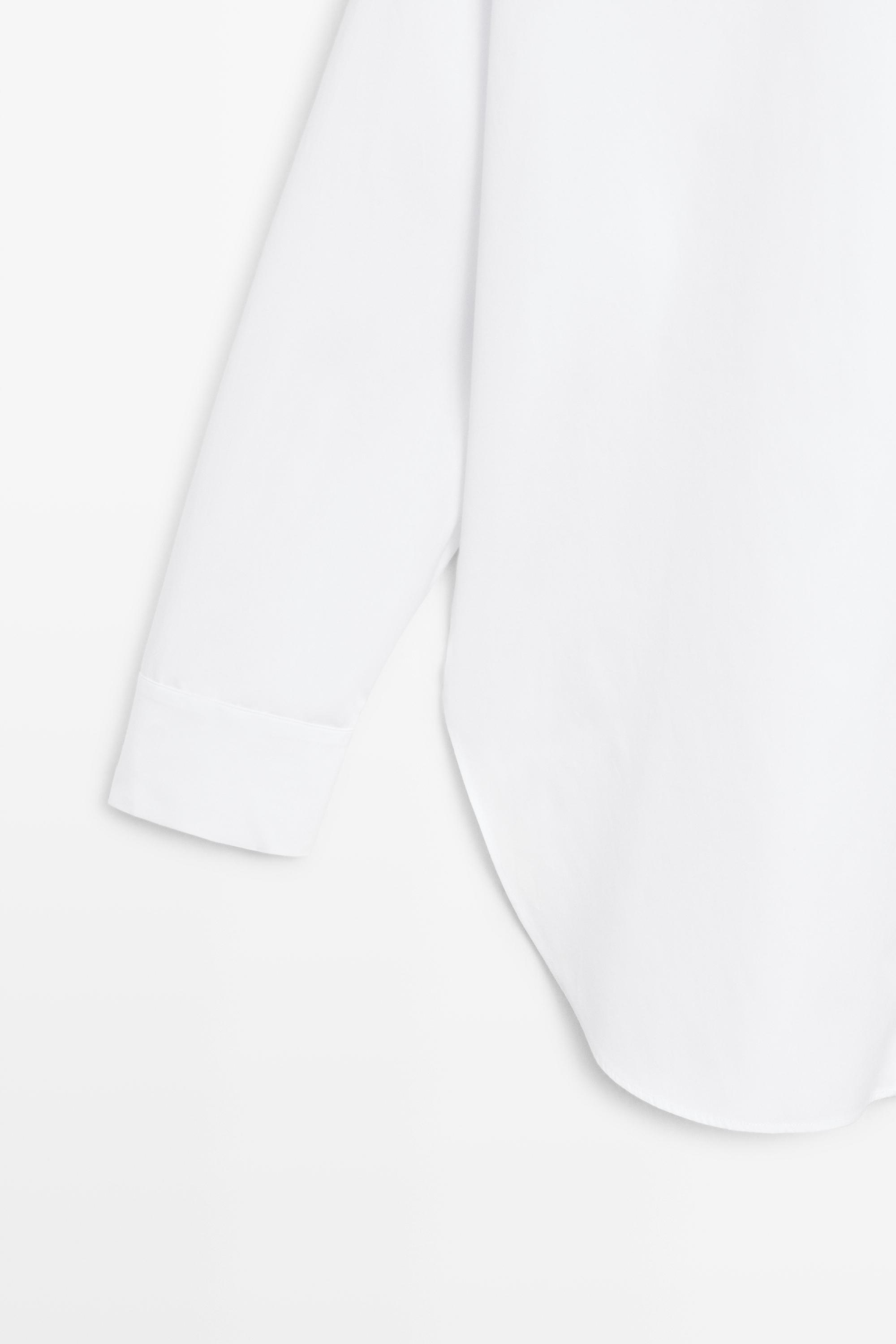 100% cotton poplin shirt